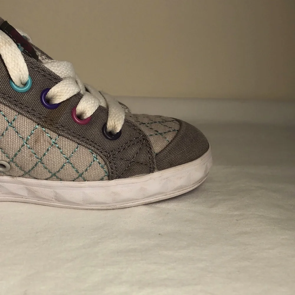 Girls Etnies Sneakers Size 12 Youth Shoes Logo - Picture 8 of 10